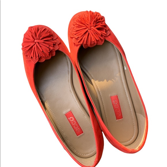 Ecco Sassy Flats | Red Velvet EU 37 US 6.5 - Picture 5 of 5